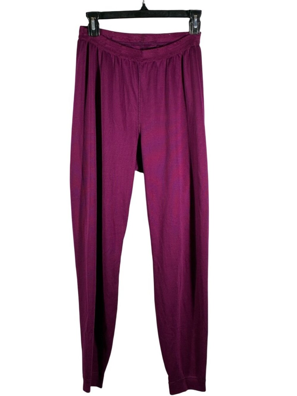 Patagonia Capilene raspberry Purple Thermal Base Layer Pants Size M Made In USA